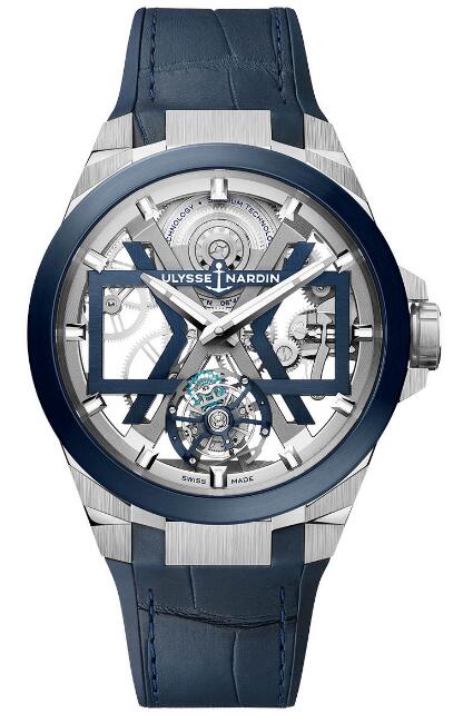 Replica Ulysse Nardin Blast Blue Watch T-1723-400/03